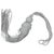 Animal Skin Moroccan Leather Choucha Tassel - White For Sale - Image 7 of 18