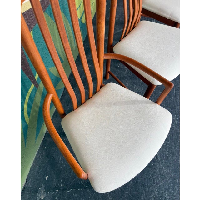 Danish Teak Boltinge Dining Chairs - 4 For Sale In Tampa - Image 6 of 10