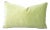 Glant Textiles Symphony Velvet in Leaf Lumbar Pillow Cover - 12” X 20” Apple Green Textured Velvet Rectangle Cushion Case For Sale