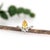 1.4Ct Ceylon Yellow Sapphire Ring With Diamond Accents: Solid 14k Gold, 9x6mm, Size 6.75 For Sale - Image 4 of 8