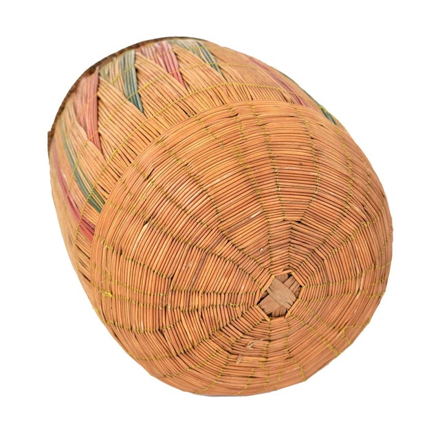 Early 20th Century Tutsi Basket Rwanda For Sale - Image 4 of 4