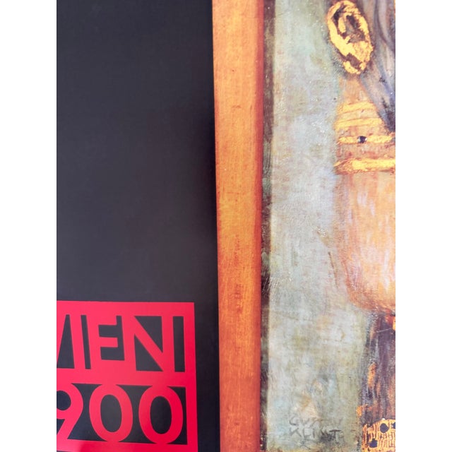 Gustav Klimt (1862-1918), Judith I, 1901, Österreichische Galerie Wien, Exhibition Poster, Vienna 1900 - Art and Design in 1991, Printed in Denmark For Sale - Image 6 of 10