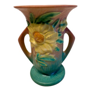 1940’s Roseville Pottery Vase For Sale