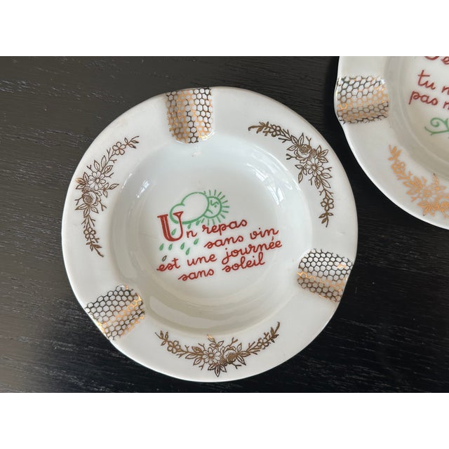 Limoges, France Vintage French Limoges Ashtray Catchalls For Sale - Image 4 of 12