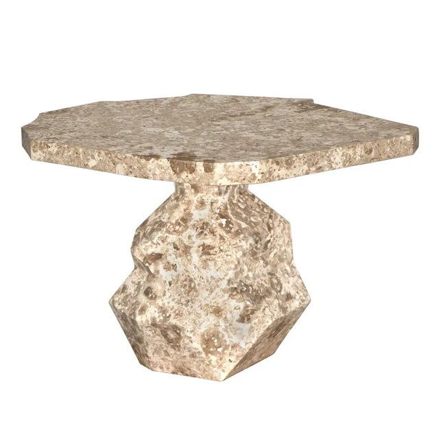 Noir NOIR Rind Table, White Marble For Sale - Image 4 of 8