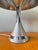 Mushroom Table Lamp in Aluminum and Chrome by Luigi Massoni for Guzzini, Italy, 1970s For Sale - Image 14 of 18