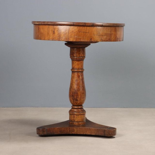 Center Table in Walnut For Sale - Image 9 of 10