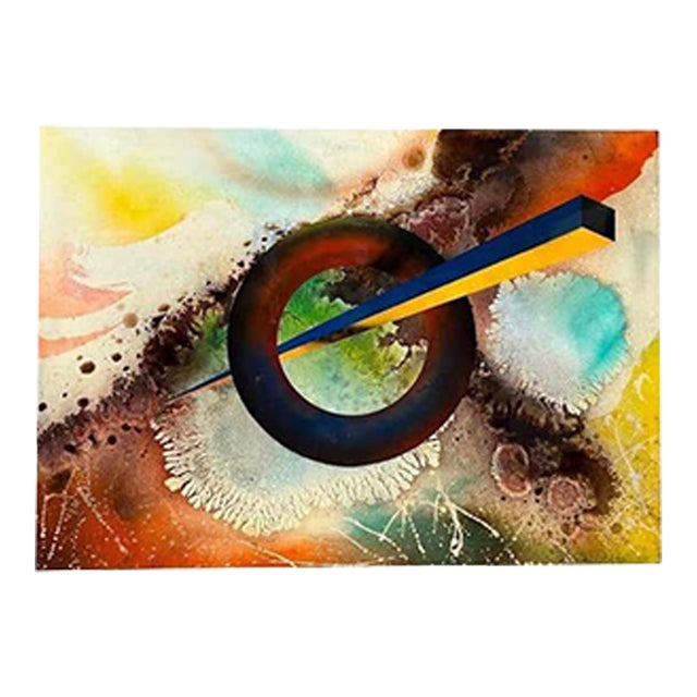 Geometric Abstract Painting For Sale