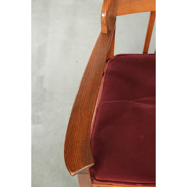 Wood Art Nouveau / Jugendstil Armchair from Schuitema For Sale - Image 7 of 13