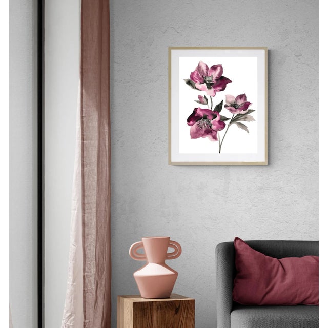 Original ink painting on 140 lb cold press paper Artist: Elizabeth Becker Year: 2024 Image and Paper Size: 16" x 20"...