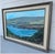 1960s Spyglass Hill Pebble Beach Coastal Landscape by F. Phillips (1969) Original Oil Painting, Framed For Sale - Image 10 of 12