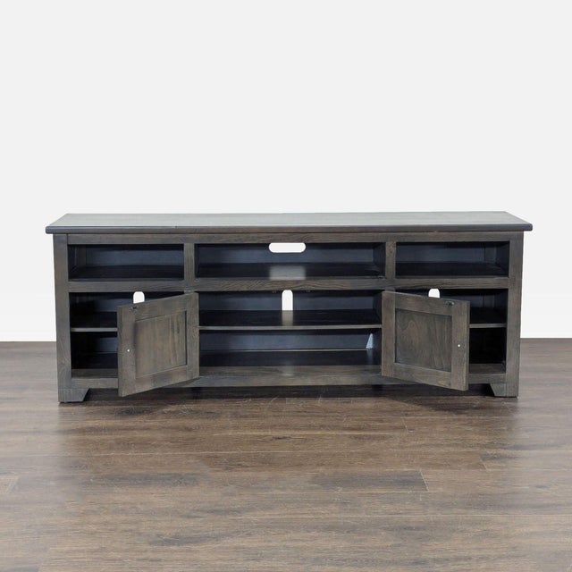 Traditional Progressive Furniture Sonoma Pine Wood Console For Sale - Image 3 of 8