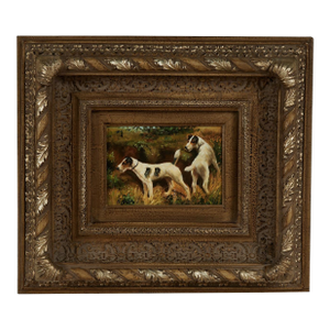Vintage Painting of Dogs or Terriers