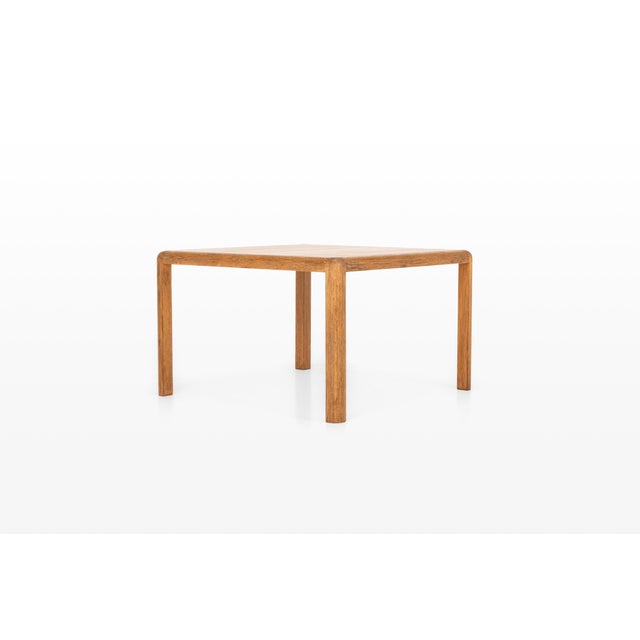 Oak Coffee Table from Van Den Berghe Pauvers, 1970s For Sale - Image 4 of 6