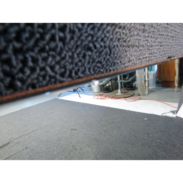 Mid-Century Modern Frameless Vanity Mirror For Sale - Image 4 of 8