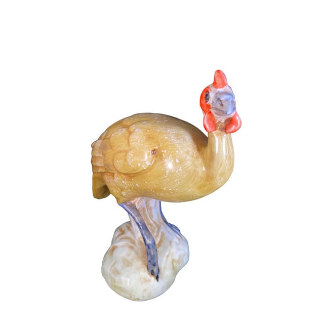 Italian Mid 20th Century Italian Chicken Figurines - A Pair For Sale - Image 3 of 7