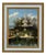 Antonio Celli, Garden with Fountain, Oil on Canvas, Framed For Sale