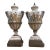 Pair of Vintage Capodimonte Style Porcelain Urns For Sale