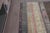 1960s Vintage Patchwork Kilim Runner, Handwoven Anatolian Wool Rug, Muted Earth Tone Hallway Runner, Rustic Boho Entryway Rug For Sale - Image 5 of 11