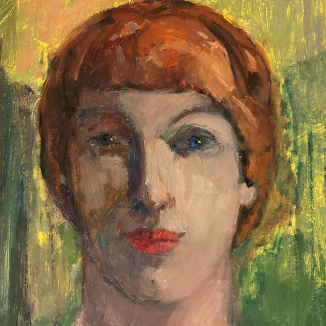 Original painting done on foam core 14 x 22.5 unframed Unsigned