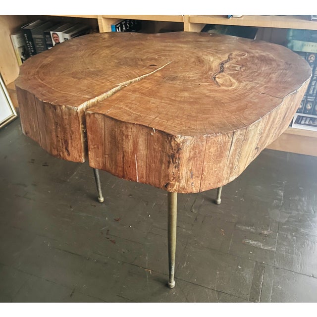 Sometimes your living room needs a signature piece to tie it all together. This live edge maple coffee table has that...