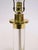 Frederick Cooper Lucite and Brass Table Lamp by Frederick Cooper For Sale - Image 4 of 9