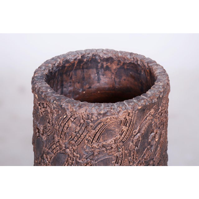 Mid-Century Modern Mid-Century Vase in Ceramic, Czech, 1950s For Sale - Image 3 of 15