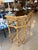 Brighton Pavilion Vintage Brighton Style Rattan Woven Cane Tortoise Demi Lune Console Table For Sale - Image 4 of 12