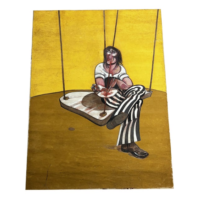 Donald Tibble, Composition, 1970s, Oil on Canvas For Sale