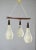 Wood Mid-Century Ceiling Light with Rotaflex Globes from Heifetz, 1960s For Sale - Image 7 of 13