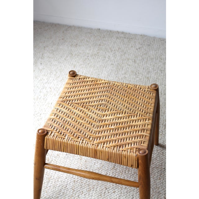 Tan Set of Armchair and Footrest For Sale - Image 8 of 10