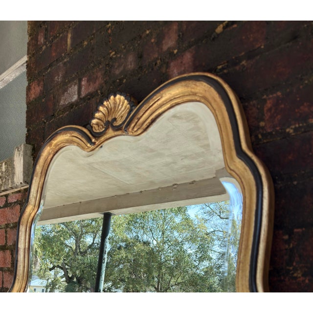 Vintage Drexel Devoncourt Wall Mirror Hand Gilt and Newly Painted by Turtle and Crane - Dorothy Draper Style For Sale - Image 10 of 10