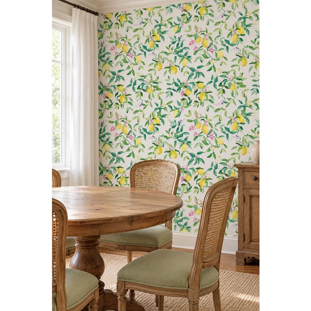 Sun-soaked and citrus-kissed, this lemon branch wallpaper instantly transports you to the Italian coast. Clusters of...