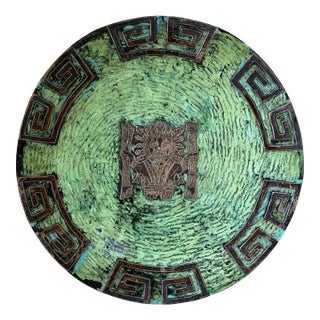 Vintage Sterling Silver on Copper Plate For Sale