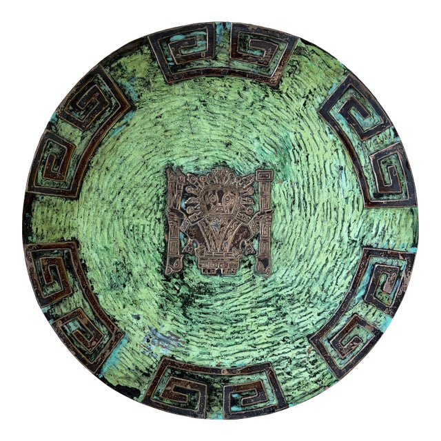 Vintage Sterling Silver on Copper Plate For Sale
