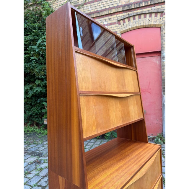 Cabinet with Folding Compartments & Display Case from VEB Möbelindustrie Halle For Sale - Image 5 of 11