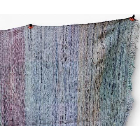 Textile Large Antique American Woven Textile Wall Hanging 5x7 For Sale - Image 7 of 18