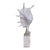 Exquisite Fine Art Shell & Crystal Sculpture by Joseph Malekan For Sale