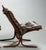 1970s Vintage Danish Leather Siesta Chairs by Ingmar Relling, Set of 2 For Sale - Image 5 of 8