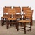 Vintage Wood Straw-Seated Chairs, 1940, Set of 8 For Sale - Image 15 of 15