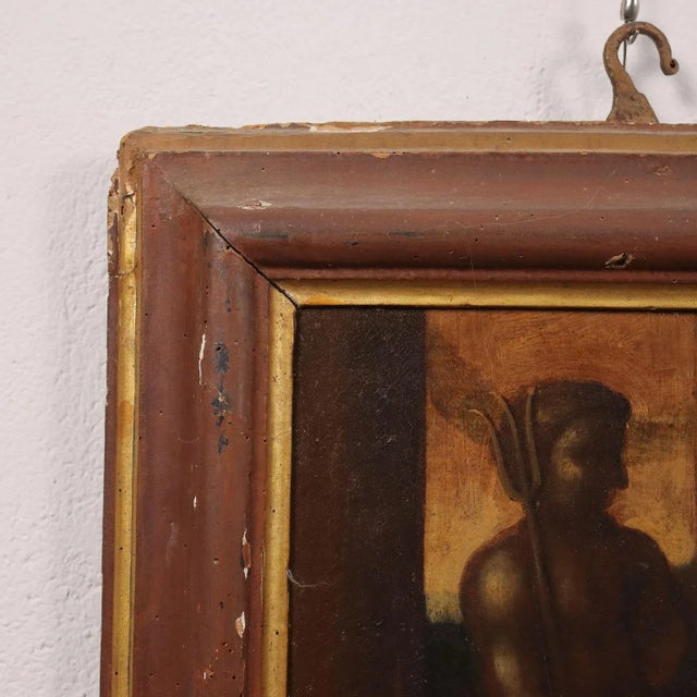 Roman School Artist, The Abduction of the Sabine Women, 1600s, Oil on Canvas For Sale - Image 9 of 13