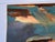Teal Navajo Wild Land (1973) Abstract Expressionist Landscape Oil Painting by Matthew Diamond For Sale - Image 8 of 14