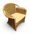 Wicker and Bamboo Patio Chairs in Alcantara, 1980s, Set of 2 For Sale - Image 6 of 16