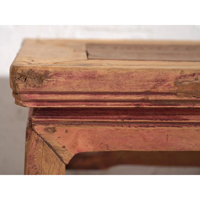 Wood Antique Oriental Coffee Table, 1850 For Sale - Image 7 of 9