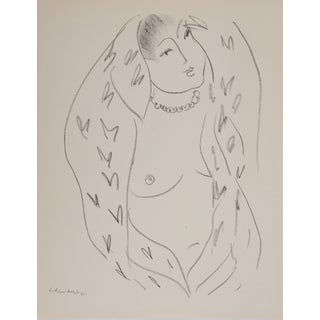 Henri Matisse, Nue langoureuse, Nude, Lithograph For Sale