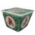 Antique Chinese Porcelain Condiment Set With 4 Matching Mother of Pearl Spoons For Sale - Image 4 of 11