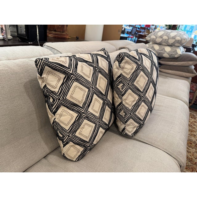 2020s Walter G Swazi Throw Pillows, Pair For Sale - Image 5 of 12
