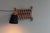 Black Vintage Extendable Teak Wall Light, 1960s For Sale - Image 8 of 10