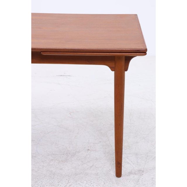 Model 54 Extendable Dining Table in Teak from Omann Jun For Sale - Image 9 of 16