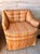 Mid-Century Modern Vintage Mid Century Modern Stripe Arm Chairs For Sale - Image 3 of 9